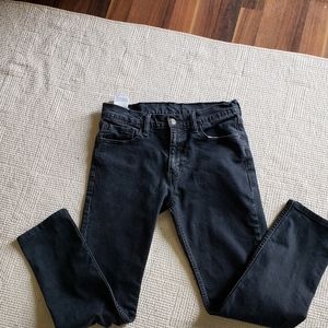 COPY - High waisted Levi's jeans 511 washed black